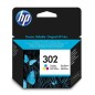 HP 302 Farve (cyan, magenta, gul) 150 sider Blæk F6U65AE